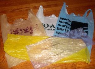 Plastic Grocery and Newspaper Bags